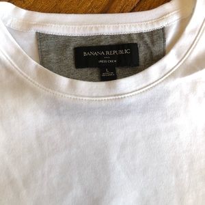 Banana Republic large men’s dress crew shirt